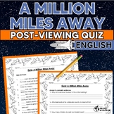 A Million Miles Away Post-viewing Quiz in English - 20 que