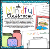 Classroom Mindfulness Activities and Journal | Social Emot
