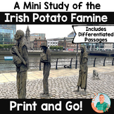 A Mini Study of the Irish Potato Famine  - 3 Differentiate