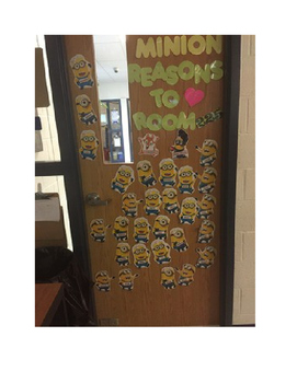 Preview of A Minion Reasons to LOVE Your Room!