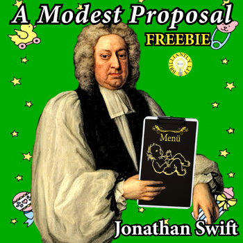 Preview of A Modest Proposal FREE Study Guide
