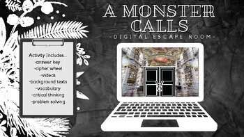 Preview of A Monster Calls: Digital Escape Room