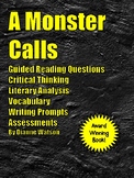 A Monster Calls--Guided Reading Questions, Critical Thinki
