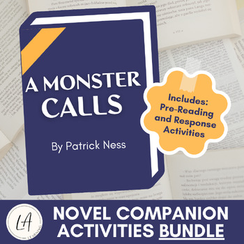Preview of A Monster Calls Pre-Reading and Response Bundle for Novel Study