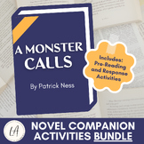 A Monster Calls Pre-Reading and Response Bundle for Novel Study
