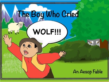 Preview of A Month of Activities for The Boy Who Cried Wolf