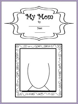 A Mother's Day Booklet/ Mother's Day Project For Students to Create