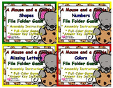 A Mouse and A Cookie Basic Skills File Folder Games Set