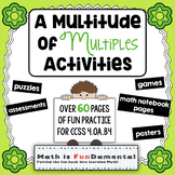 Multiples | Worksheets | Games | Posters | Activities | As