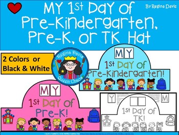 First Day of School Hats for Pre-K, K and 1! – The Kindergarten  Smorgasboard Online Store