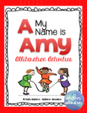 A My Name is Amy Alliteration Activities