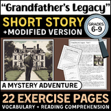 A Mystery Adventure SHORT STORY Full Unit! Reading with Co