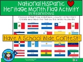 A+ National Hispanic Heritage Month Flag Activity or Contest