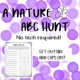 A Nature ABC Hunt