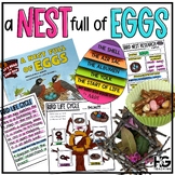 A Nest Full of Eggs Reading Comprehension Book Companion and STEM