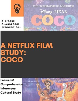 Preview of A Netflix Film Movie Study: Coco