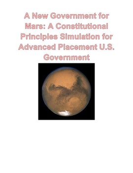 Preview of A New Government for Mars - A.P. Gov. Redesign