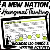 A New Nation Hexagonal Thinking Activity, Review, Vocabula