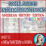 A New Nation Interactive Notebook