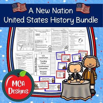 Preview of A New Nation United States History Bundle