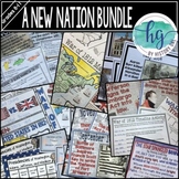 A New Nation: Washington to Madison Bundle of Activities, 