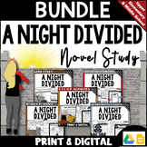 A Night Divided Novel Study Activities BUNDLE