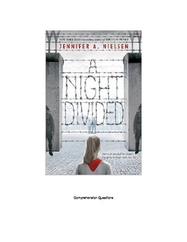Preview of "A Night Divided" Novel questions for the entire book with answers