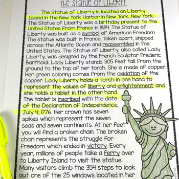 statue of liberty essay in english