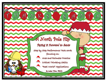 Preview of A North Pole Flip:  An Area and Perimeter Performance Task