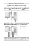 A Notes Page for Solving Equations with Variables on Both Sides