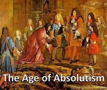 Preview of A.P. European History Notes on Absolutism
