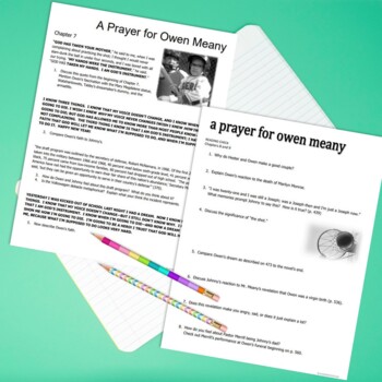 a prayer for owen meany themes