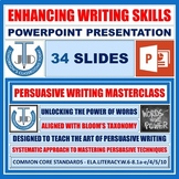 Persuasive Writing Masterclass - PowerPoint Presentation