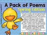 A Pack of Poems:Poetry and Comprehension Questions: Spring