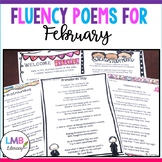 Fluency Poems for February-Monthly Poetry, Valentine's Day,