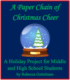 A Paper Chain of Christmas Cheer: A Holiday Project for Mi