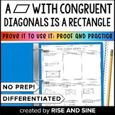 A Parallelogram with Congruent Diagonals is a Rectangle Pr