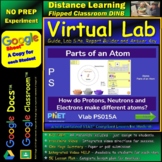 A Parts of an Atom STAR* Virtual Lab Google Docs™️ DINB