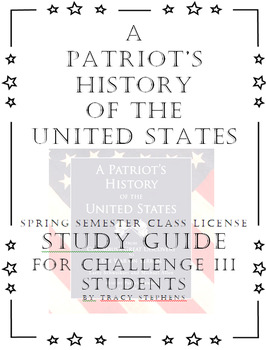 Preview of A Patriot's History Spring Semester* Large Class Director's License