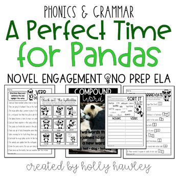 Preview of A Perfect Time for Pandas NO PREP (ELA)