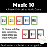 A Phase 10 inspired Music Game - Identifying Treble Clef notes