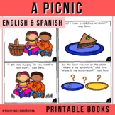 A Picnic - Summer Emergent Reader (English & Spanish)