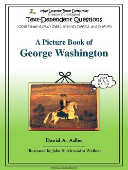 Preview of A Picture Book of George Washington: Text-Dependent Questions and more!