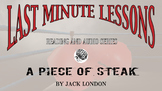 A Piece of Steak by Jack London - Last Minute Lessons Reading and Audio Series