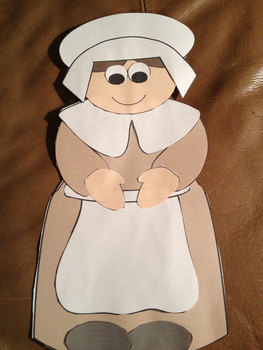 A Pilgrim Craft by Johnston Digital Designs | Teachers Pay Teachers