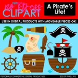 A Pirate's Life! Clip Art (Digital Use Ok!)