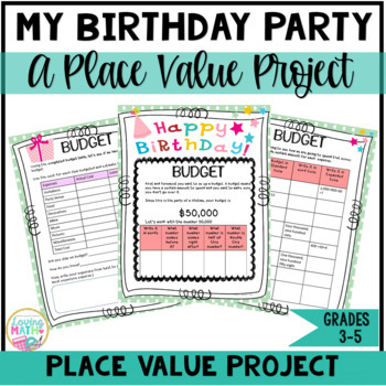 Preview of Place Value Project with Place Value Worksheets