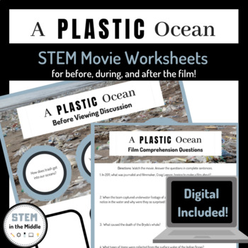 Preview of A Plastic Ocean movie guide and activities for human impacts and ecosystems