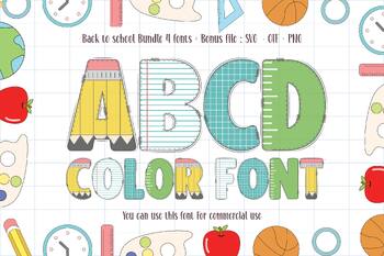 Preview of A Playful Back to School Font to Spark Joy and Creativity in Your Classroom