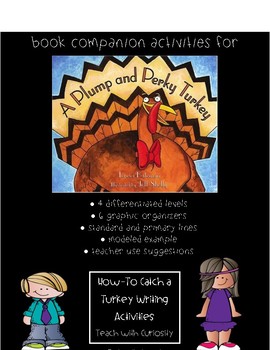 Preview of A Plump and Perky Turkey Book Companion Activities